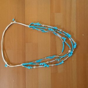 J Jill Layered Turquoise Necklace